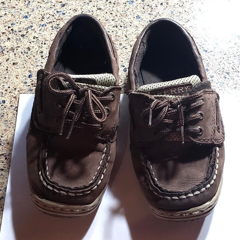 Size 12.5 - Sperry Top-Sider - Brown	 - VGUC need polish